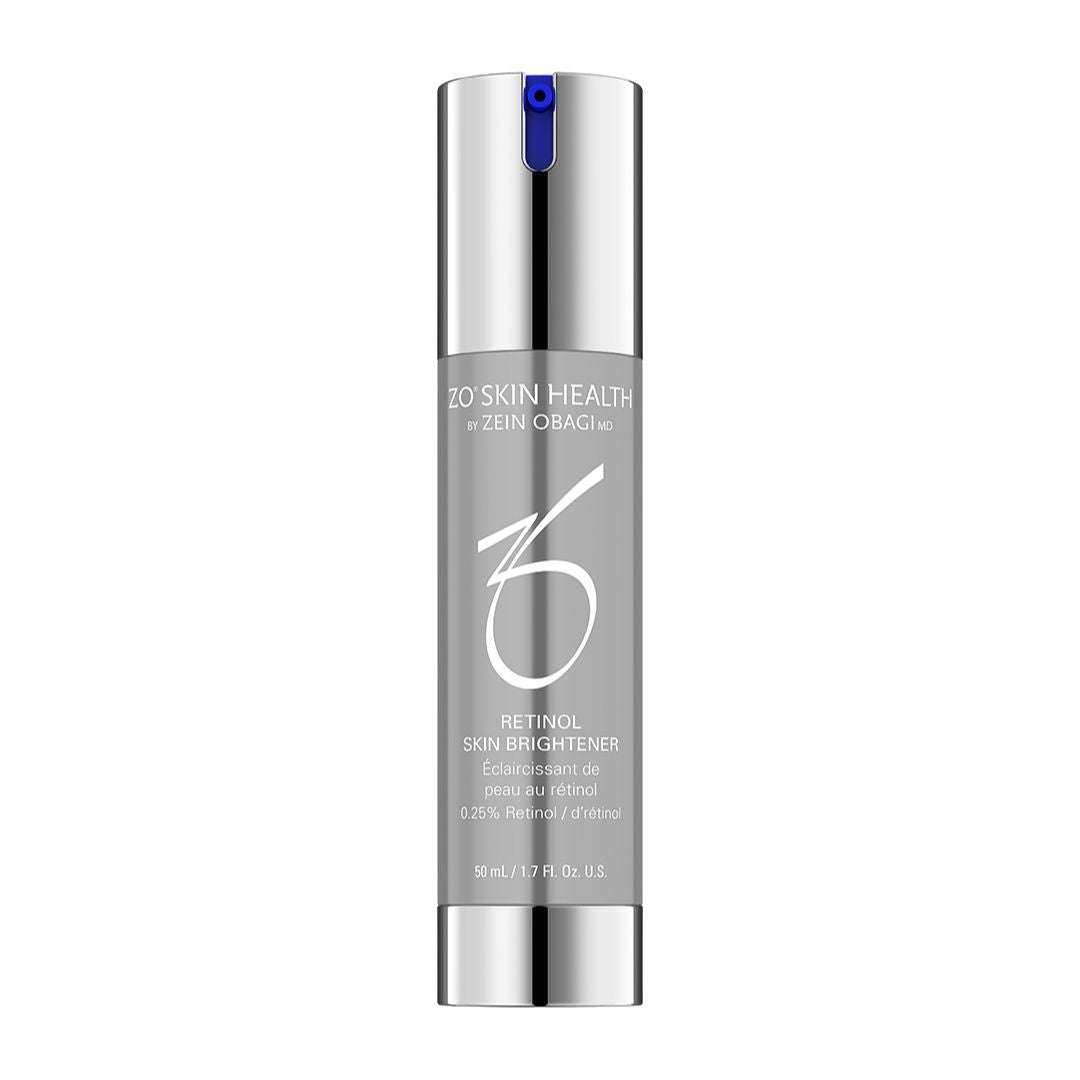 Alt Tag: Zo Retinol Skin Brightener .25 retinol skin brightener tube by ZO Skin Health, 0.25% retinol for uneven tone and radiance