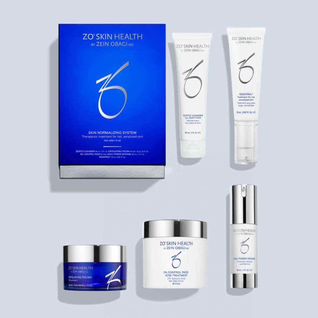ZO Skin Normalizing System kit by ZO Skin Health – cleanser, exfoliating polish, oil control pads