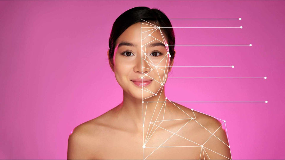 Alt Tag: Botox Injection Sites diagram on womans face showing common facial injection points for cosmetic treatment