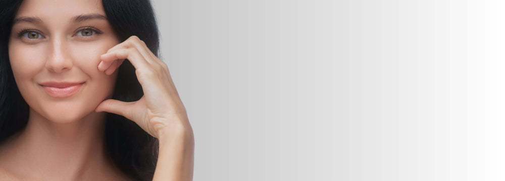 Finding the Best CO2 Laser Clinics Near Me - woman touching face, skincare and rejuvenation consultation concept