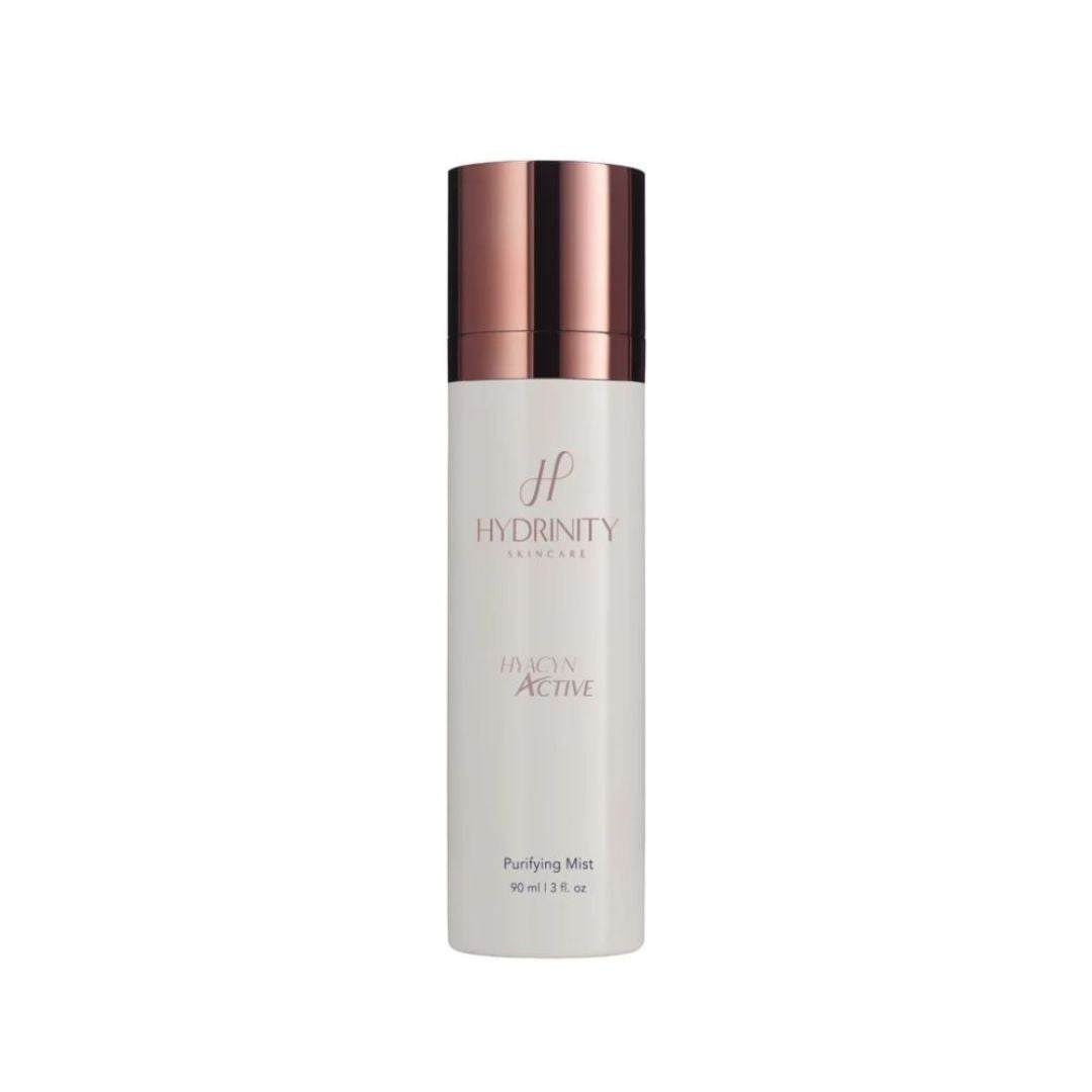 Hydrinity Hyacyn Active Purifying Mist bottle for clearer and balanced skin