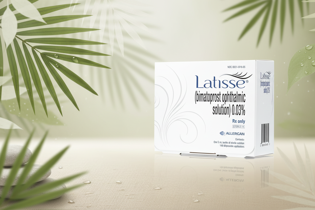Latisse Eyelash Serum Natural Banner