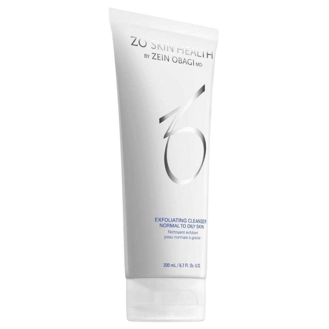 ZO Exfoliating Cleanser Normal to Oily Skin deep cleansing face wash removes oil and impurities for balanced refreshed complexion