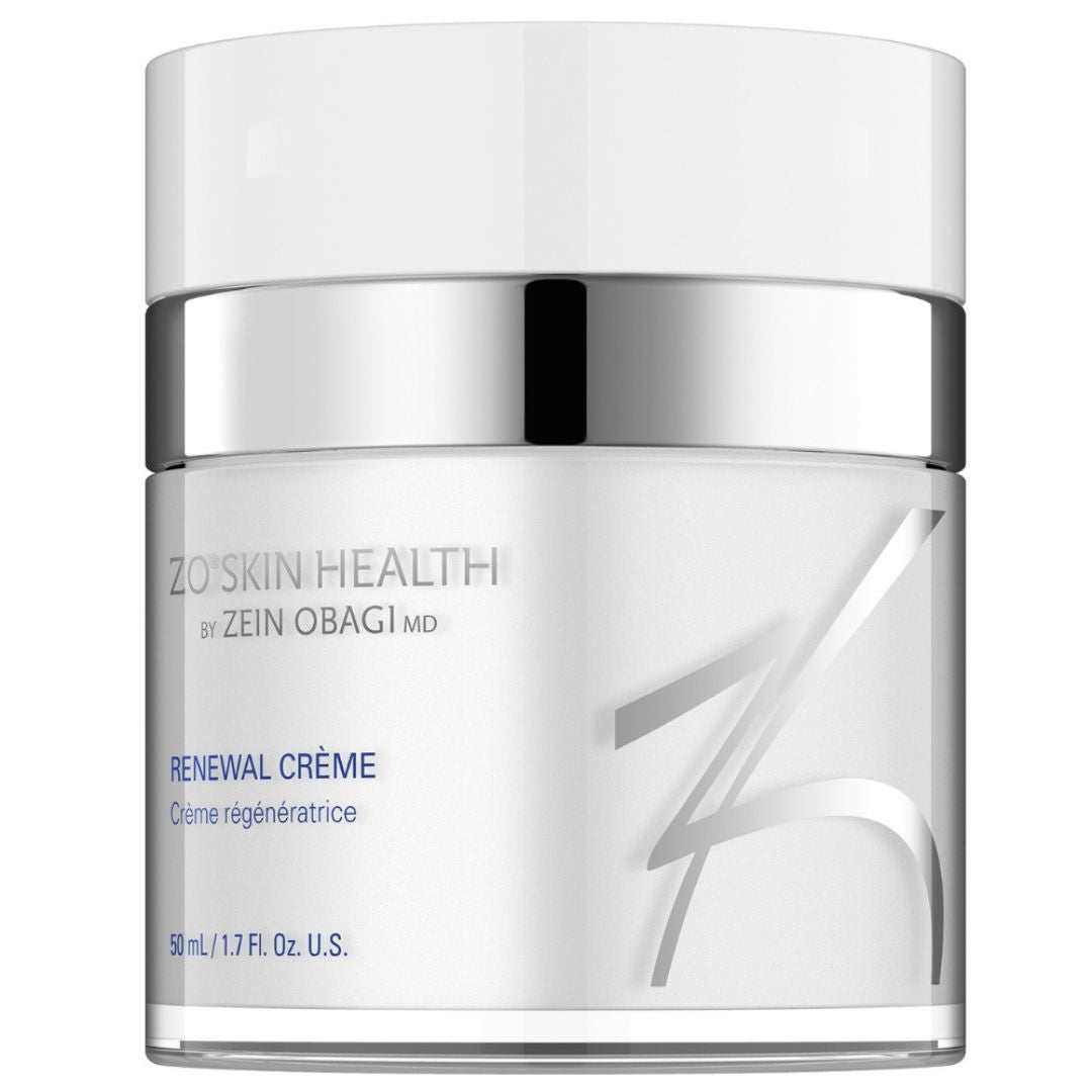 ZO Renewal Crème – rich restorative moisturizer for dry and sensitive skin, sensitive skin hydration and barrier support, physician-grade hydrating and calming cream